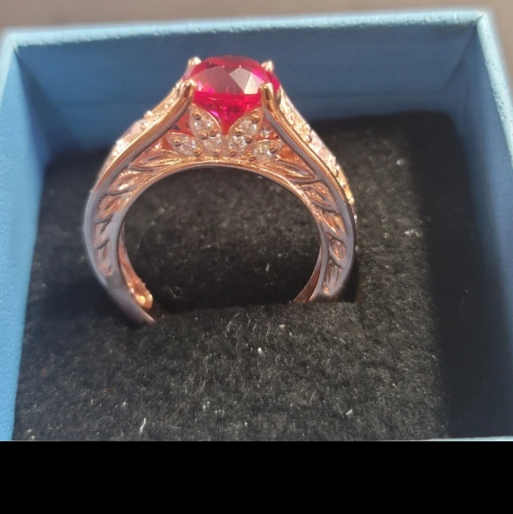 R83 Ruby And Diamond "Ruby Garden" Ring By Remy R… - image 4